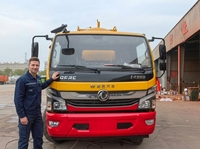 Véhicule d'aspiration des eaux usées East Wind Shagang, nouveau modèle manuel diesel 150-250 CV, 12 m³, Euro 6, origine Hubei