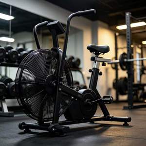 Vélo de Résistance à Air Commercial pour Salle de Sport, Vélo à Air avec Siège en Mousse Haute Densité, Vélo d'Exercice Fitness, Vente en Gros OEM - Product Image 2