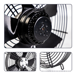 Ventilateur axial Ywf 350, 14 pouces, pale en fonte, 2800 tr/min, roulement à manchon, modèle électrique noir pour système de refroidissement - Product Image 4