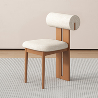 Fauteuil Moderne Nordique ShuaiZhi à Dossier, Nouveauté Tendance en Chêne pour Salles à Manger, Tabourets de Bar, Bureaux, Entrepôts et Parcs