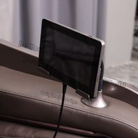 Fauteuil de massage électrique de luxe à gravité zéro, entièrement automatique, en cuir PU, pliable, directement de l'usine, pour le bureau et la maison, confort optimal