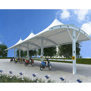 Estructuras de Tela Resistentes para Estacionamiento, Estructura Tensada para Coches, Cobertizo para Coches con Estructura Tensada de PVC, Cobertizo para Estacionamiento - Product Image 3