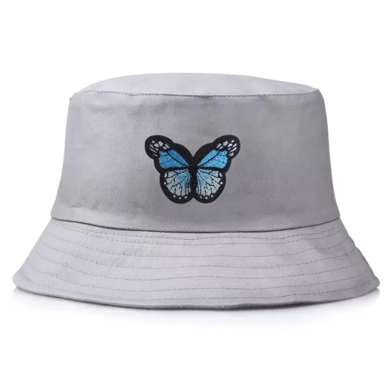 Мягкая дышащая шляпа с вышитым логотипом на заказ из 100% хлопка с вырезом от солнца, теплая шляпа рыбака, Панама, шапки для мужчин и женщин