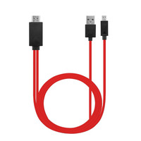 Cable USB C a HDMI, Adaptador de Teléfono a TV, 2 m, Pantalla 4K, Carga para MacBook-Pro/Pad Pro/Chromebook/Laptop/Teléfonos Samsung a TV