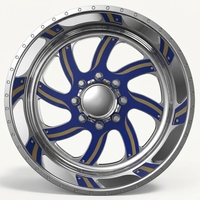 Jantes forgées à profil profond pour camionnettes 20 22 24 26 pouces compatibles avec Ford F250 F350 Silverado 2500 3500 Ram 2500 3500 GMC Sierra Toyota Tundra SUV