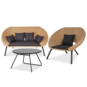 Silla de ratán de ocio para jardín, balcón al aire libre, sillón simple, cama y desayuno, muebles de exterior - Product Image 6