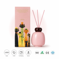 Diffuseur de roseaux à la camomille pour animaux de compagnie (chien, chat) 220ml – Coffret d'aromathérapie sans eau à l'huile essentielle pour la maison – Vente en gros OEM