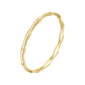 Bracelet en acier inoxydable de luxe, non ternissant, avec placage or 18 carats et zircon, pour femmes, prix d'usine de gros UM Jewelry - Product Image 1