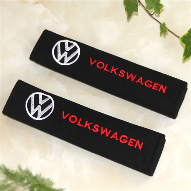 Car Seat Belt cover with custom Logo Pad 2-Pack Soft Suitable Car Seat Belt Should Bag Pad Cover