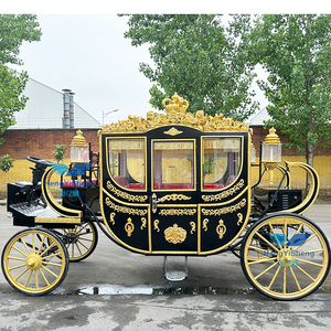 Electric Royal Cinderella Garden Princess Horse Carriage Transporte especial para niños - Product Image 4