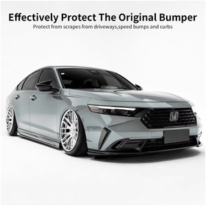 Kit <span class=keywords><strong>de</strong></span> Carrocería para Parachoques Delantero para Honda Accord <span class=keywords><strong>11</strong></span>ª Generación 2022-2025, Color Gris, Diseño Sonic, Nuevo Material PP, Venta al Por Mayor - Product Image 4