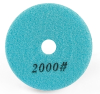 Ensemble de disques de polissage diamantés TGS de 4 pouces, épaisseur 8 mm, pour meuleuse et polisseuse de sols en ciment et en béton