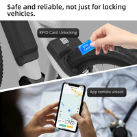 Omni Sans Fil QR Code NFC Vélo Électrique Partagé Application BLE Télécommandée GPS Verrou Intelligent de Vélo de Partage