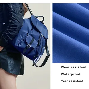 Échantillon gratuit stock disponible 500d cordura tissu sergé de nylon imperméable imprimé pour sac tente