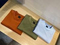Camiseta Clásica para Hombre 2026, Ligera, Holgada, de Tela Suave, Secado Rápido, Corte Regular, Minimalista, Relajada y Transpirable