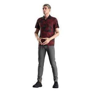 Camiseta Deportiva de Manga Corta Sublimada Oem Odm, Camisetas al por Mayor para Hombre, Camiseta Polo con Cierre de 100% Poliéster - Product Image 5