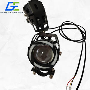 Ensemble universel de feux auxiliaires à LED avec lentille et yeux d'ange pour vélos <span class=keywords><strong>électrique</strong></span>s/scooter <span class=keywords><strong>électrique</strong></span> - Product Image 3