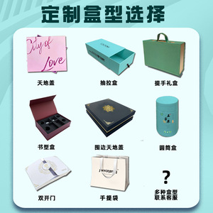 Emballage personnalisé Hangyue pour le festival du dragon : boîte cadeau Zongzi en carton gris double avec couvercle supérieur et inférieur - Product Image 4