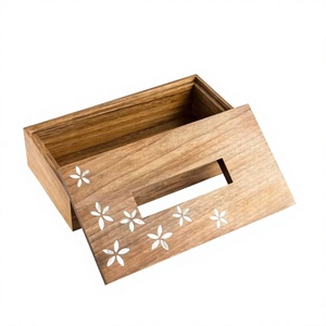 Porte-serviettes élégant et classique avec incrustation de coquillages, logo personnalisé, écologique, durable, fait main, pour la décoration de la maison, des hôtels et des restaurants - Product Image 1