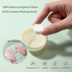 LMLTOP 100 Uds cara cuidado de la piel comprimido máscara tabletas D0864 DIY Spa <span class=keywords><strong>Clab</strong></span> no tejido comprimido máscara Facial hoja - Product Image 4