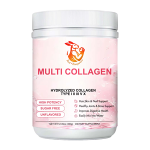 Collagène en poudre de qualité supérieure OEM ODM, mélange exclusif multi-collagène, favorise une digestion saine, antioxydant, pour les os, pour adultes - Product Image 1