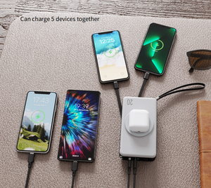 Accessoires mobiles 2026, <span class=keywords><strong>chargeur</strong></span> sans fil 20000mAh, charge <span class=keywords><strong>rapide</strong></span>, batterie <span class=keywords><strong>externe</strong></span>, banques d'alimentation, personnalisables - Product Image 3