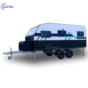 Más barato Off Road Travel Trailer Family <span class=keywords><strong>Camper</strong></span> Van Camping House Rv 4X4 Offroad Caravan para 4 personas - Product Image 4