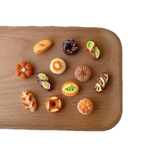 French Pretzel Bread Magnetic Stickers Mini Simulation European Bread Fridge Magnets Baking Memo Stickers Magnet Decorations - Product Image 5