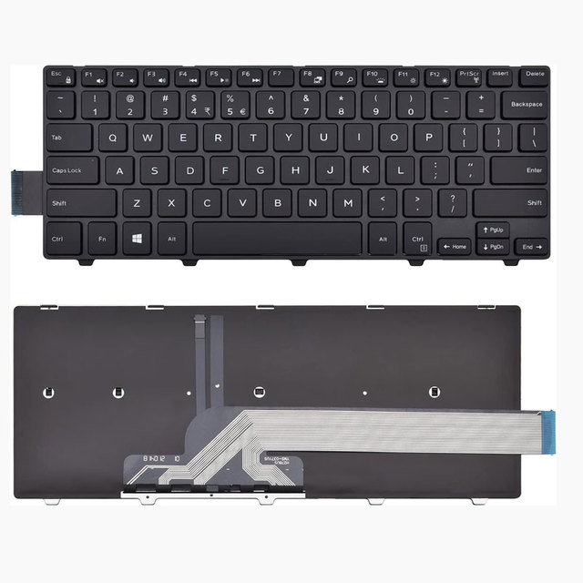Replacement Keyboard with Inpiron 14-3000 3441 3442 3443 3467 3468.Inspiron 14-5000 5442 5443 5445 5447 with Backlit US Layout