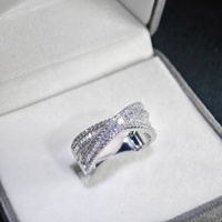 Bague double bande en argent sterling 925 de haute qualité GRA sertie de moissanite baguette glacée VVS couleur D, passe le testeur de diamant, pour femmes et hommes