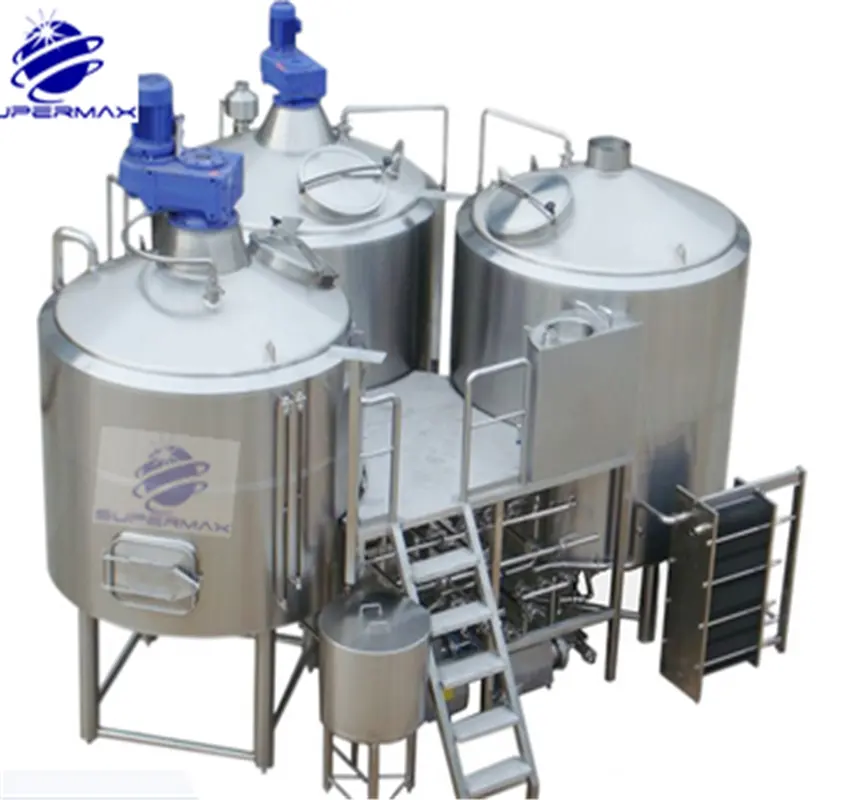 China Made beer brewing equipment abrangente cervejaria conjunto completo cervejaria com tanques de fermentação para venda