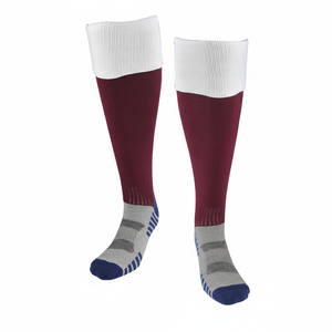 Chaussettes de sport personnalisées avec logo, antidérapantes, pour football, basketball, course à pied, sports de plein air, chaussettes à grip - Product Image 1