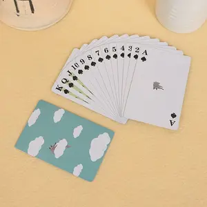 Cartas de juego de alta calidad para adultos, cartas de juego a todo Color con caja, precio barato