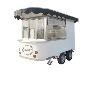 2024 Kiosk on wheels/outdoor food hamburger kiosk/outdoor mobile car