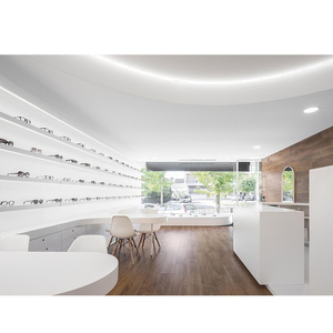 Tùy Chỉnh Phong Cách Thời Trang Kính Quang Học Kính Mát Thiết Kế Cửa Hàng Cửa Hàng Bán Lẻ Nội Thất Một Cửa Trang Trí Dịch Vụ Thiết Kế Riêng Sang Trọng - Product Image 1