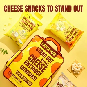 Cheese-Plan 195g Palomitas de Maíz Semiblandas Saladas Sin Grasas Trans con Queso y Pepino, Paquete de Regalo de Snacks de Granos - Product Image 6