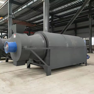 Séchoir à tube à tambour professionnel en acier inoxydable Séchoir rotatif à flux d'air chaud pour feuille de thé et riz au <span class=keywords><strong>bois</strong></span> automatique - Product Image 6