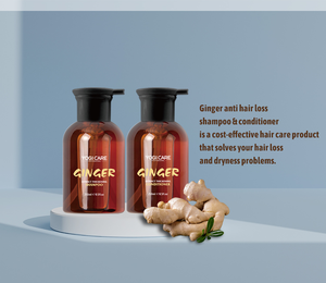 Champú Hidratante y Nutritivo de Jengibre Herbal YOGI CARE para la Caída del Cabello - Product Image 6