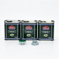 Vente en gros de boîtes de conserve personnalisées pour huile d'olive de 100/150/175/250/500 ml, pour l'emballage d'huiles de cuisson à la truffe, au citron, aux noix, à l'avocat, au piment et au tournesol
