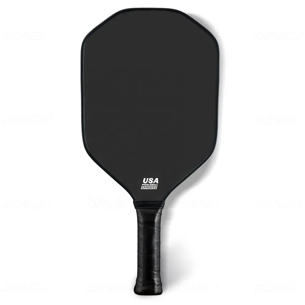 Dongli spor özel 3K 18K T700 karbon Fiber Pickleball kürekler 16mm USAPA onaylı buzlu yüzey Franklin pats şekli