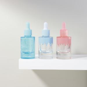 <span class=keywords><strong>Flacon</strong></span> compte-gouttes en verre transparent de 30ml pour huiles essentielles-<span class=keywords><strong>Flacon</strong></span> rechargeable cosmétique de couleur dégradée avec pipette - Product Image 1