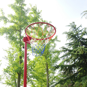 High Quality Portable Steel <strong>Netball</strong> Stand and Ring with Adjustable Height (1.69m-3.05m) and Weatherproof Nylon <strong>Net</strong> - Product Image 4
