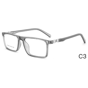 Tr nam TR90 quang khung kính mắt 360 độ Bản lề hình chữ nhật thời trang mô hình rắn màu nhựa cho người lớn đọc - Product Image 6