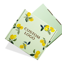 Produit personnaliser l'emballage de boîte d'expédition impression vêtements habillement ondulé personnalisé perruque boîtes cadeaux avec logo emballage