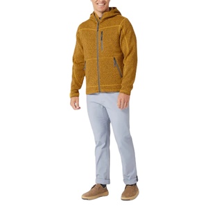 เสื้อฮู้ดซิปแบบสั่งตัดพิเศษ คุณภาพสูง สำหรับฤดูหนาว ทรงโอเวอร์ไซส์ เนื้อผ้าหนา 100% ผ้าฝ้ายฟลีซ ผู้ชาย กันน้ำ ผ้าฝ้ายผสม - Product Image 5