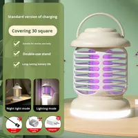 Nouvelle lampe de camping rechargeable, lumière nocturne intérieure et extérieure, lampe anti-moustiques électrique domestique, alimentée par USB