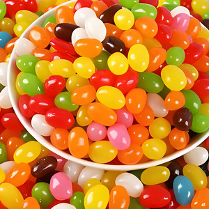 Vente en gros de bonbons colorés personnalisés en vrac aux saveurs de fruits bonbons assortis à l'orange aigre douce bonbons mous moelleux - Product Image 3