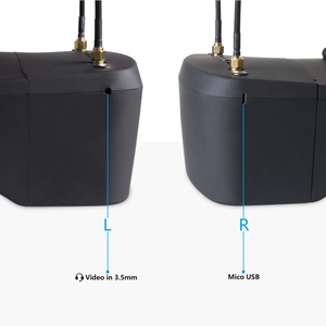 Gafas FPV 5.8G 40CH para Drones 2025, 5 Pulgadas LS800D con Funciones Similares a EV800D, Auriculares de Video con DVR y Diversidad - Product Image 4