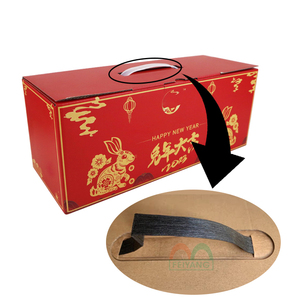 OEM Cardboard Box Paper Handle Instead Plastic Handle Eco-friendly Milk Box Carry Handle