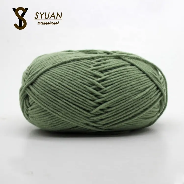 Knitting Crocheting Yarn Soft Baby Milk Cotton Yarn Price China Suppliers